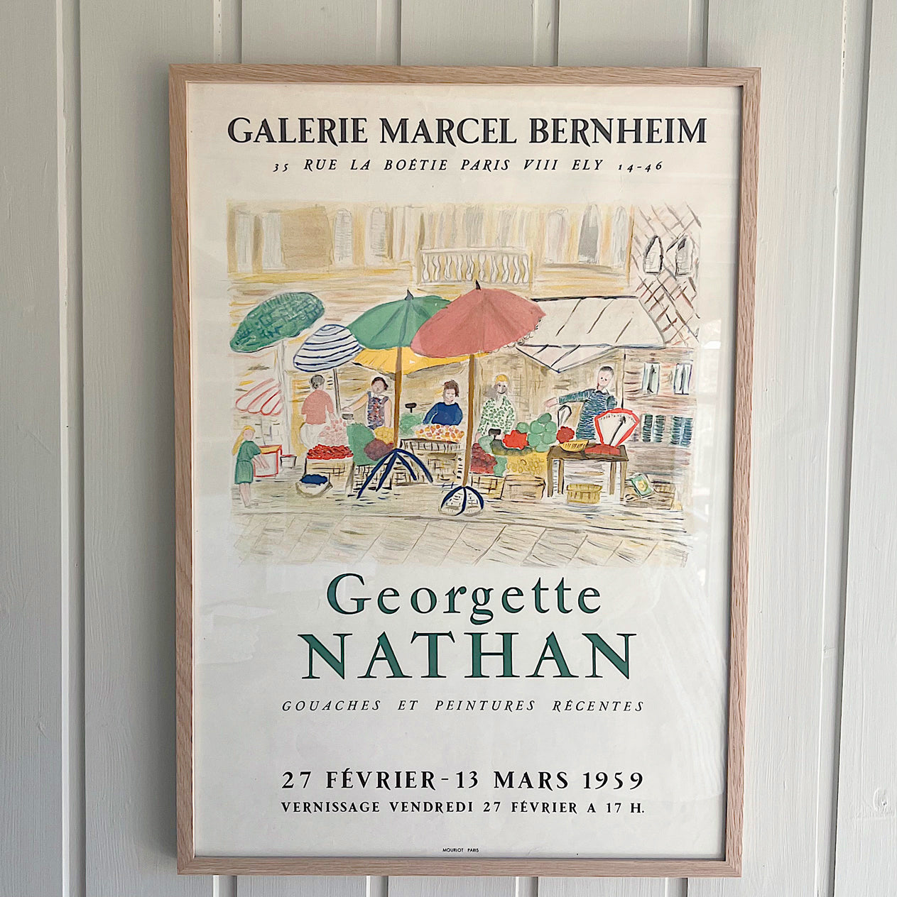 georgette nathan framed work